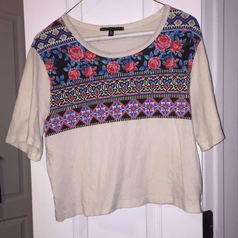 Floral Crop Top